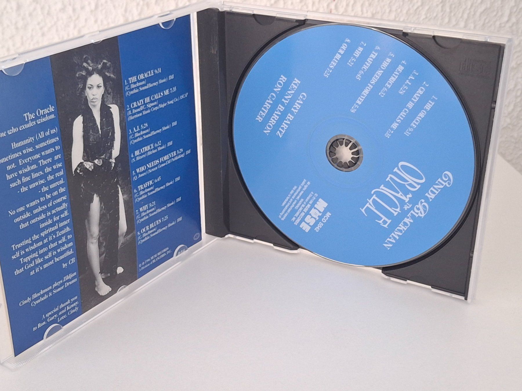 CD: CD Cindy Blackman - The Oracle  , Jazz Post-Bop – Usato da Aarberg venduto da Jackup1 2
