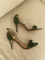 MUST HAVE - stylische/edle Sommerpumps, grün, 38
