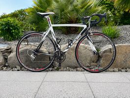 Vélo de route LOOK blanc noir taille L occasion