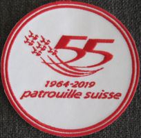 patrouille-suisse 55 Years 1964-2019 mit Klett Stoff