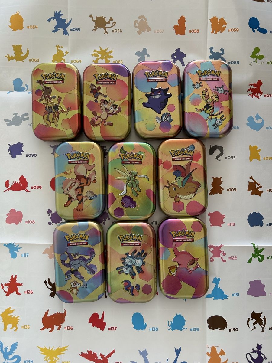 Pokémon Carte collezionabili: Pokémon 151 mini tins – Nuovo (secondo la descrizione) da PERROY venduto da gsa_s8nj