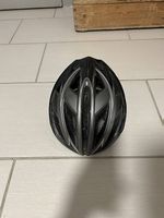 Schwarzer Velohelm / Fahrradhelm Grösse verstellbar
