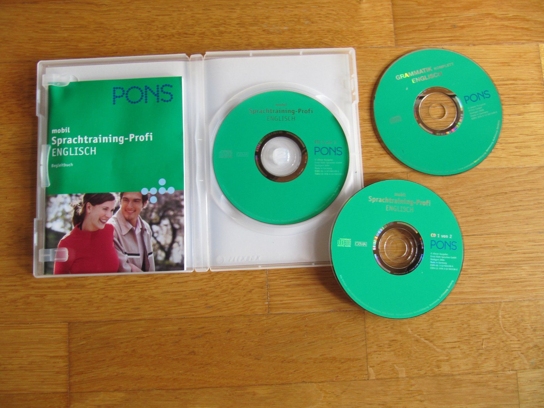 CD & DVD-Rohlinge: PONS mobil Sprachtraining-Profi Englisch 2 AudioCD – Gebraucht aus Würenlos von Carabella0 1