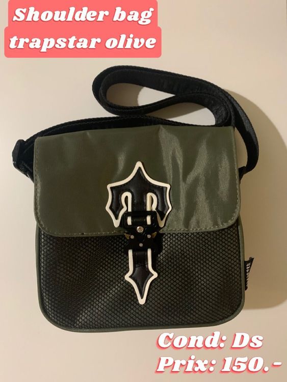 Shoulder bag trapstar olive Acheter sur Ricardo