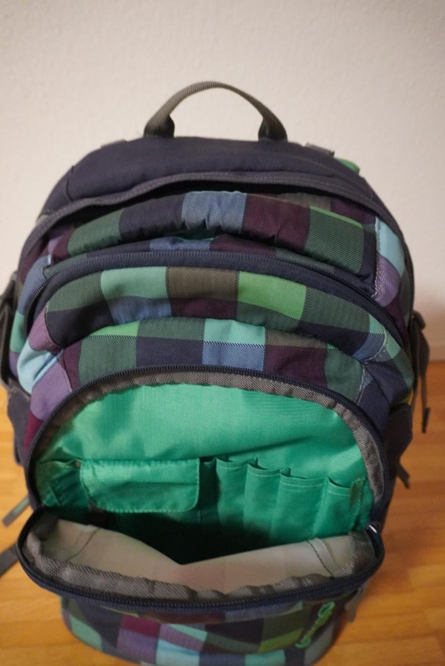 Coocazoo Borse & Zaini: Coocazoo Schulrucksack kariert – Nuovo (secondo la descrizione) da Uster venduto da v.santos 5