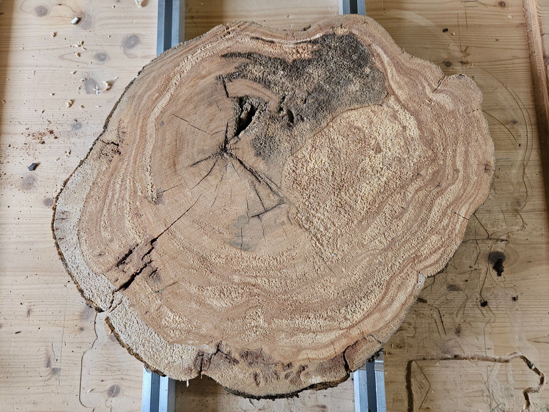 Articles en bois: Baumscheibe Kirschbaum Holz – Neuf (Voir description) à Schangnau par egli6.2 2