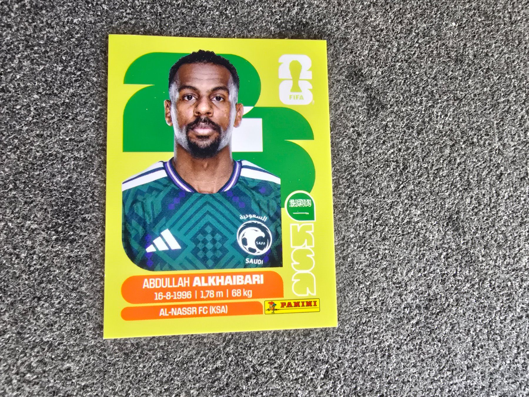 Panini Cartes à collectionner: Panini WM 26 - KSA11 – Neuf (Voir description) à Tennwil par mal_2fhf