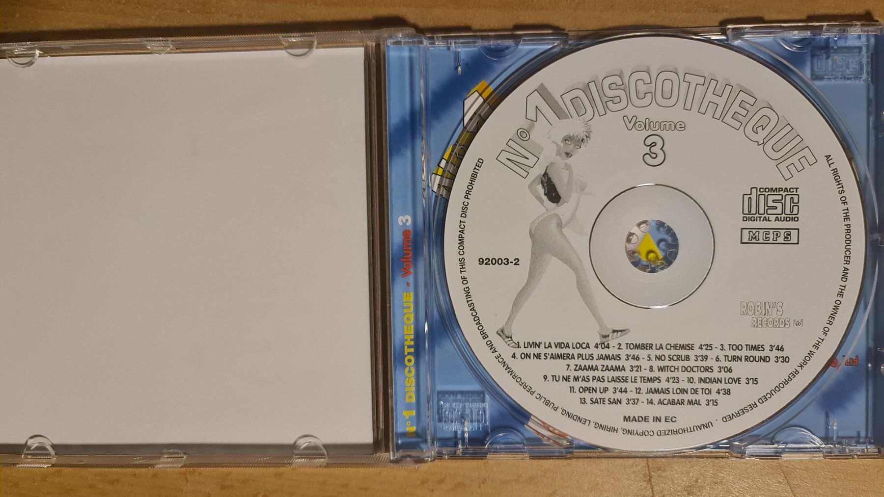 CD: No. 1 Discotheque Volume 3 CD - Musik-Klassiker – Usato da Dintikon venduto da Vexi 1
