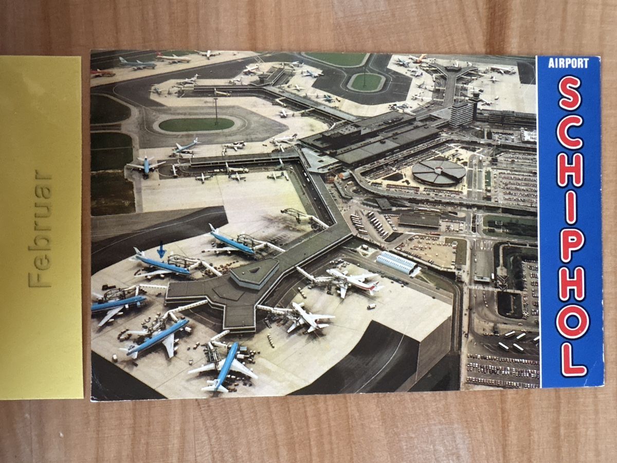 Cartoline postali: AK von Flughafen Amsterdam – Usato da Rümlang venduto da Kartenpost1