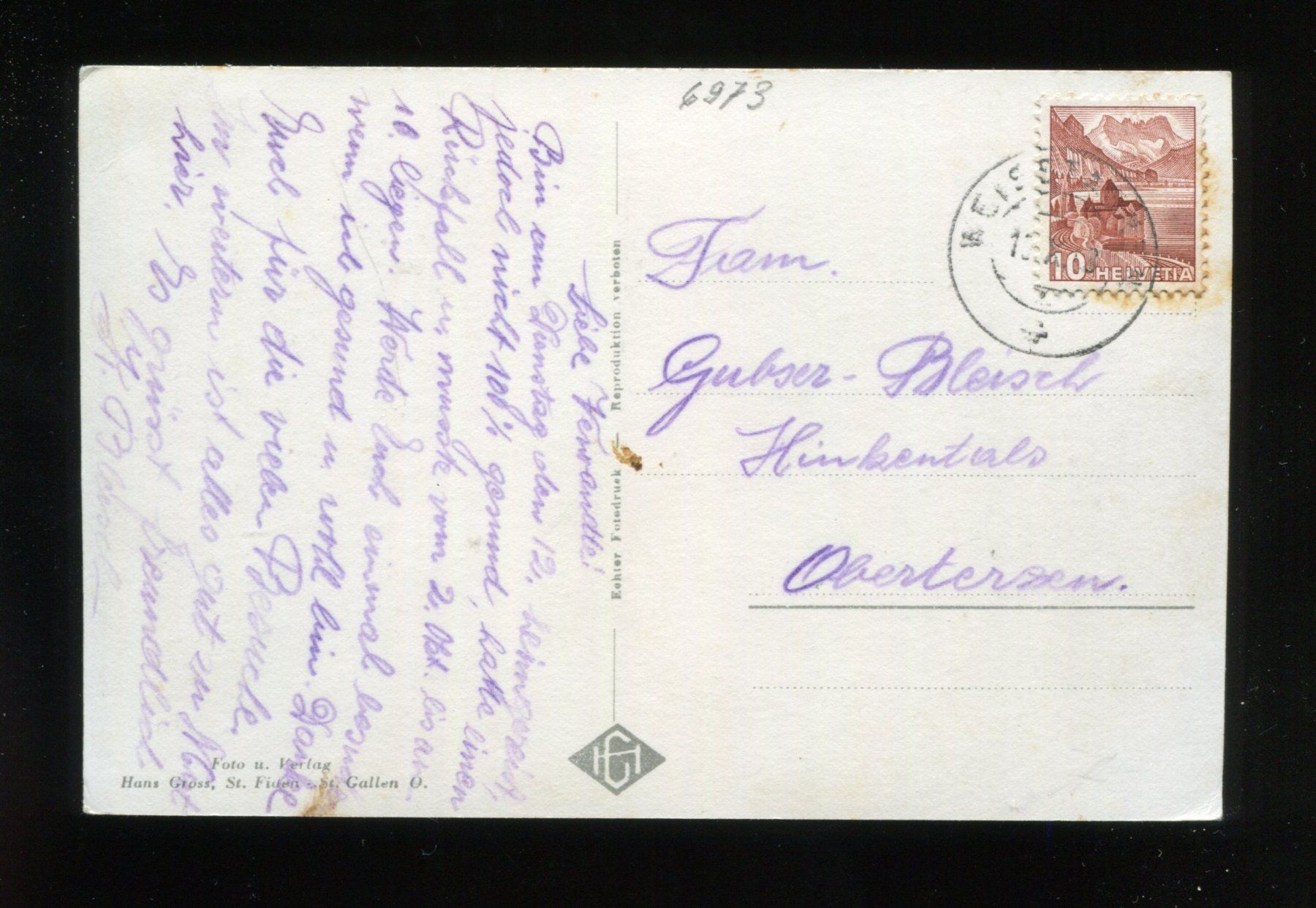 Cartoline postali: Weisstannen – Usato da Aarau venduto da Elmaar41 1