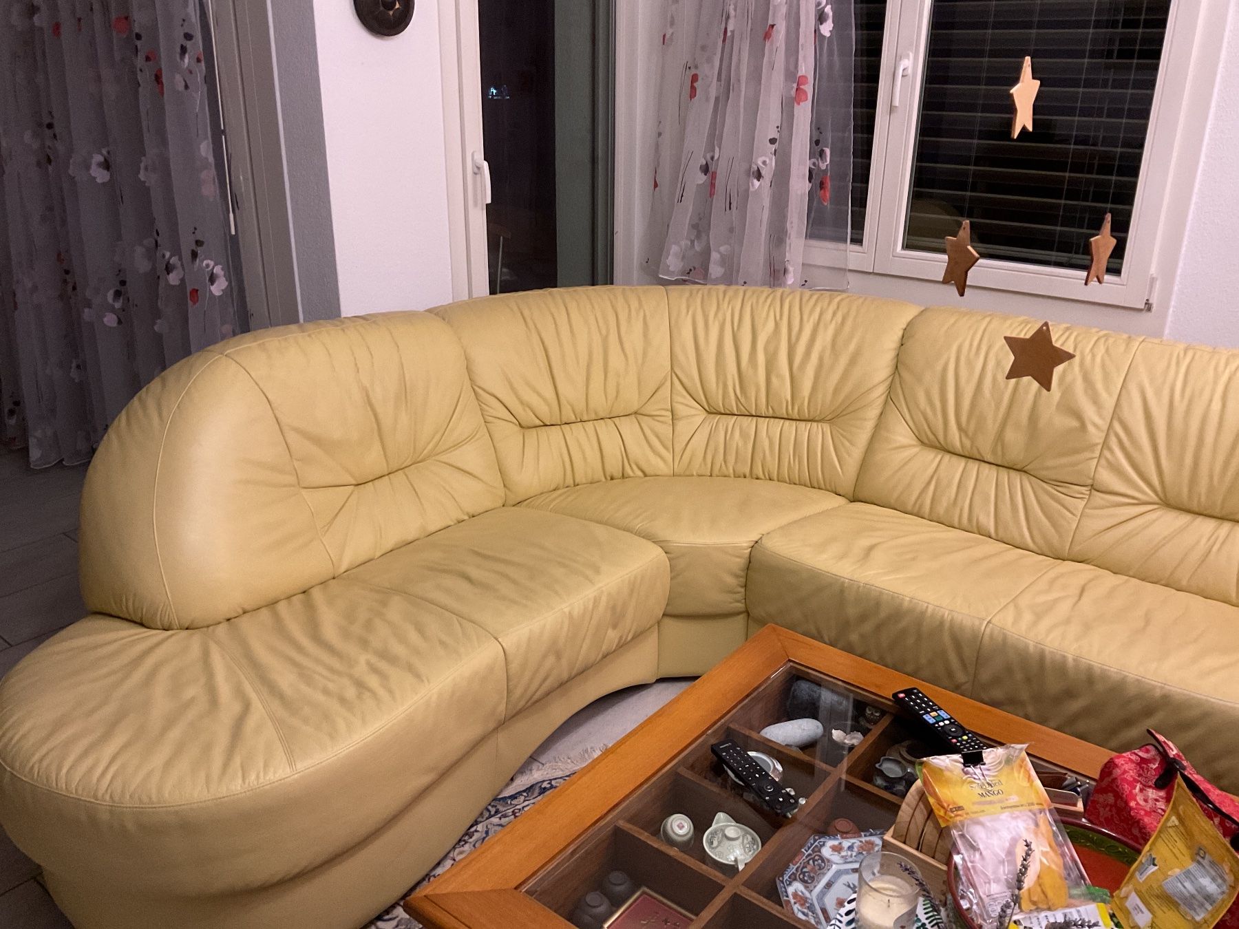 Divani: Ecksofa Leder Beige - Gebraucht - Guter Zustand – Usato da Ottenbach venduto da LsL-x6v2 3