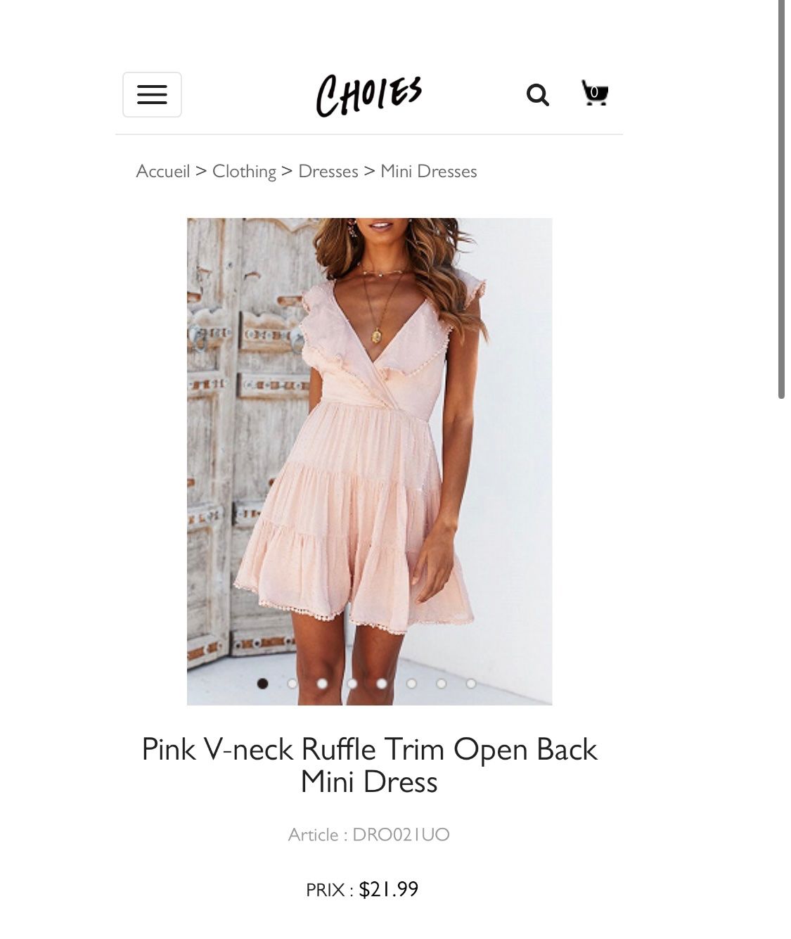 Kleider: Robe rose - taille S 👗 – Neu und originalverpackt aus Delémont von Emi-98