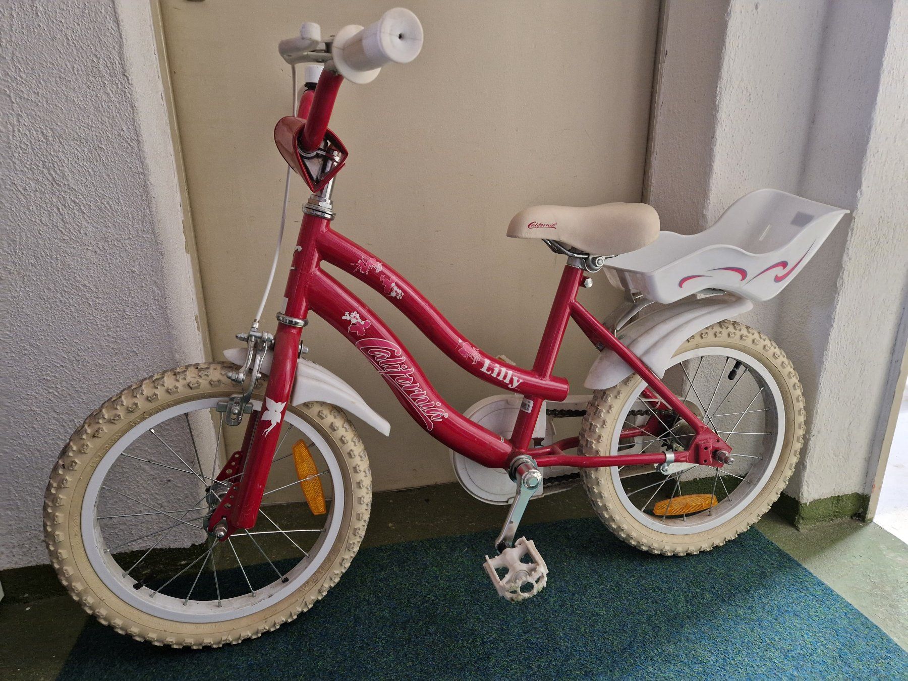 Velos: Kindervelo Lilly 16 Zoll mit Bäbisitz – Gebraucht aus Sirnach von JuStaVerKauft