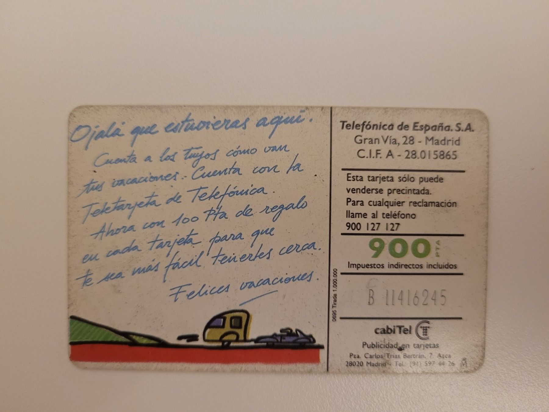 Schede telefoniche: Telefonkarte Spanien – Usato da Inwil venduto da Flower2325 1