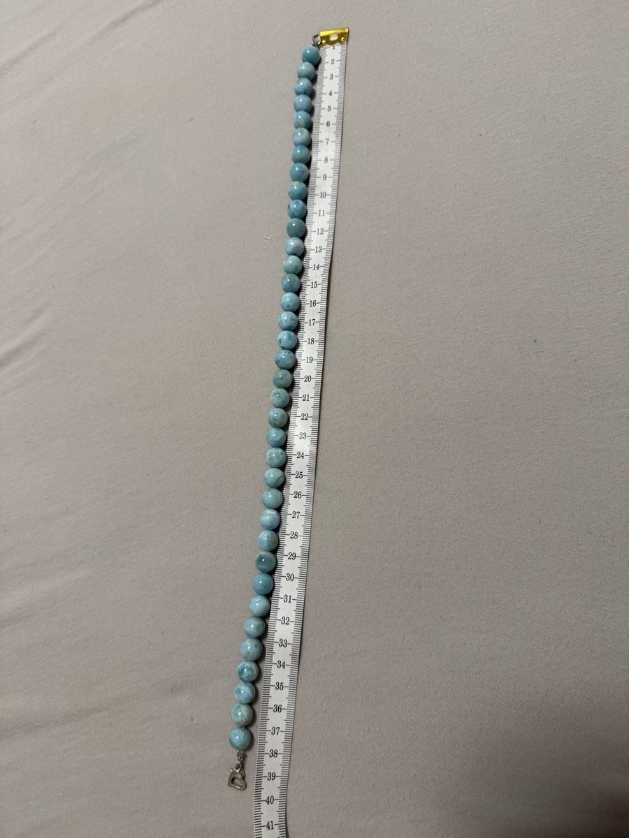 Ketten: Larimar Collier   – Gebraucht aus Oberhof von RealStone 4