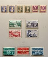 BRIEFMARKEN HELVETIA 1930/31/32