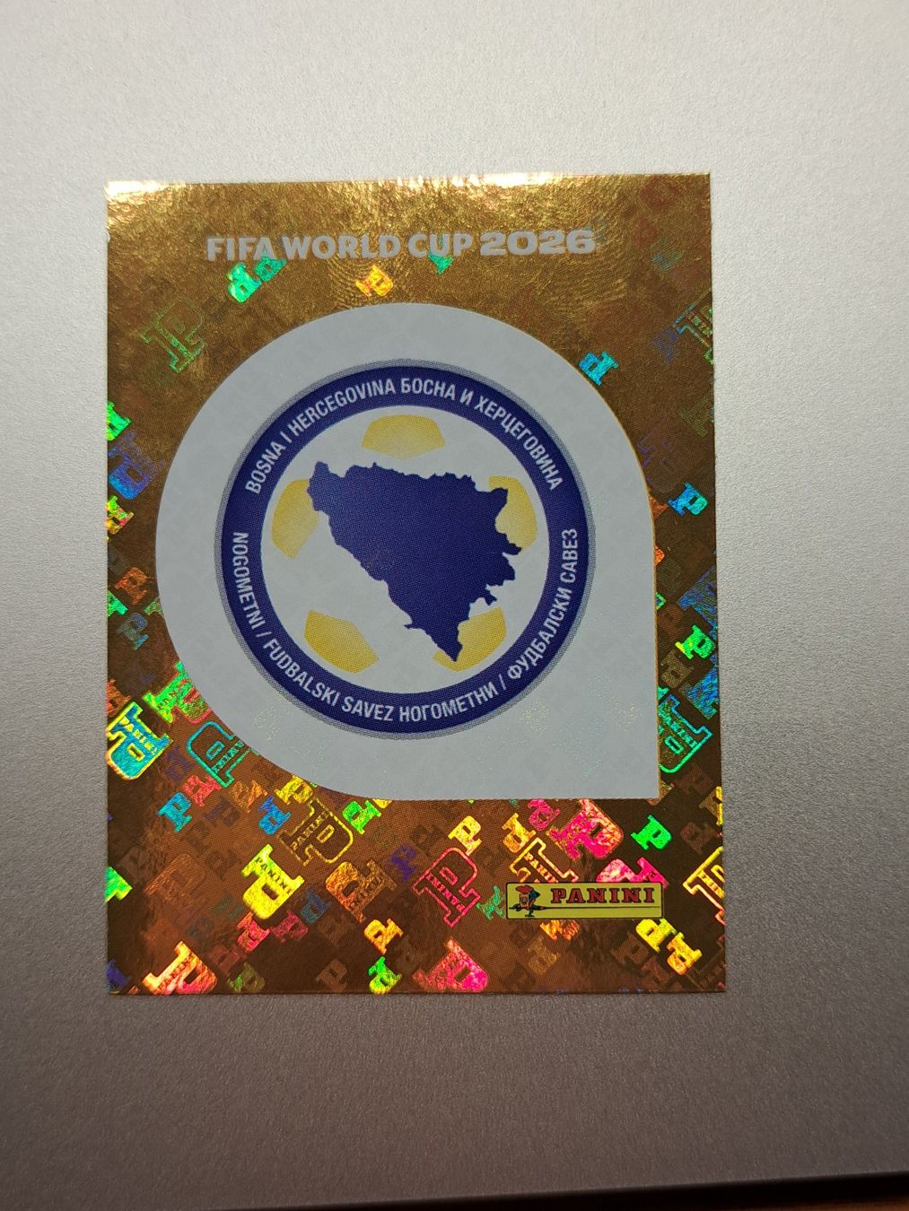 Panini Sammelbilder & Trading cards: WM26 Panini Bosnien – Neu (gemäss Beschreibung) aus Au ZH von Paninifieber26