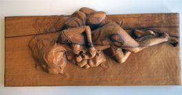 Skulptur geschnitzt