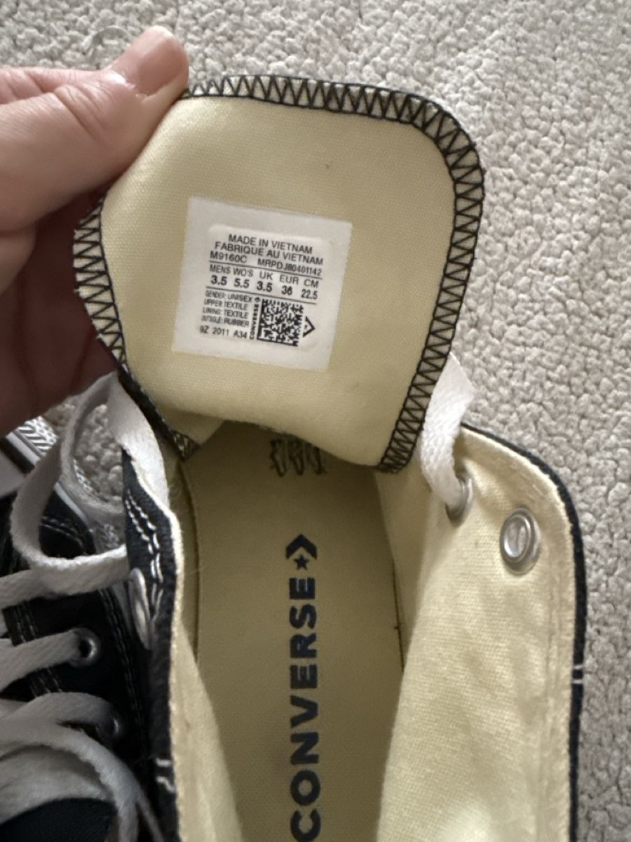 Converse Herrenschuhe: Converse All Star High Sneaker schwarz 36 – Gebraucht aus Bonaduz von SanOgg79 4