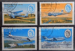 Rhodesien Kat. 42-45 gest. 1966 Kat. 14 Euro