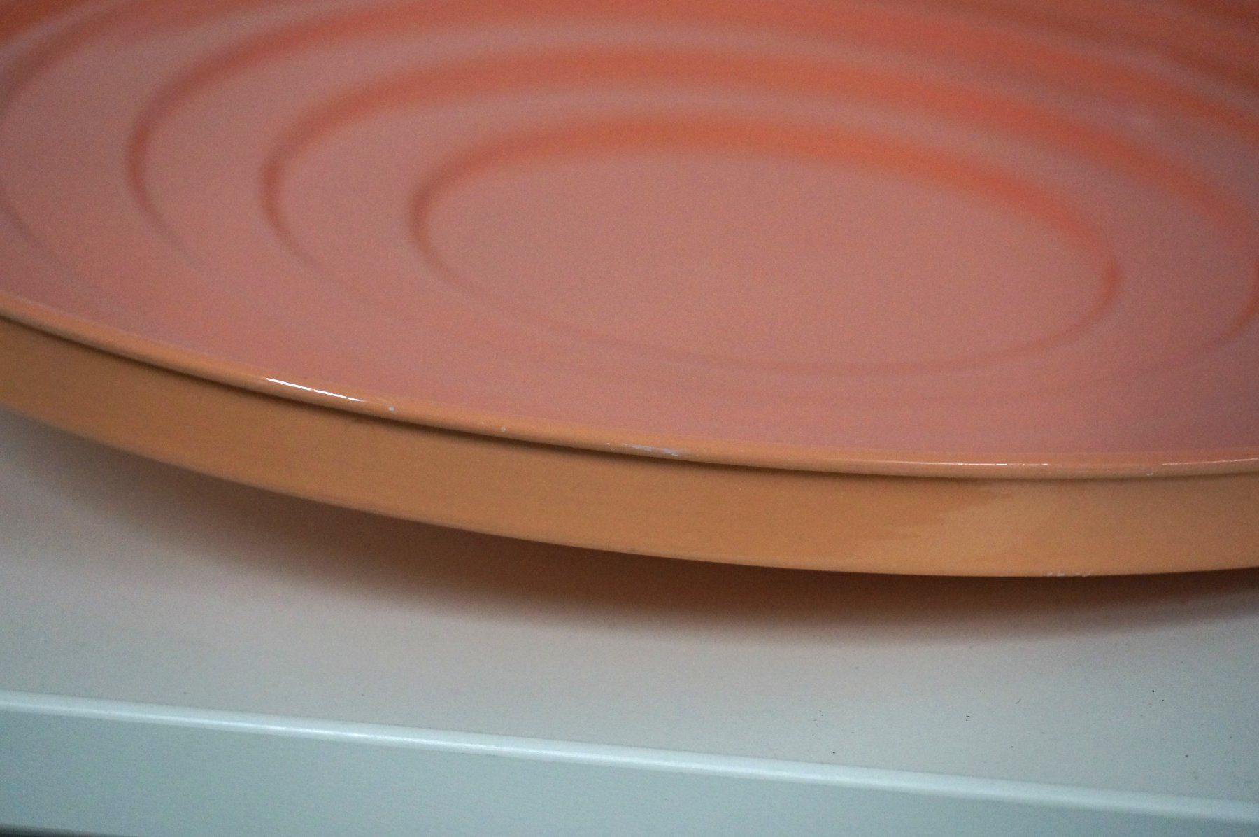 Abfalleimer: TJ MAXX Pink-orange-farbene Mülleimer 19" – Gebraucht aus Rüti ZH von Restwert_Rueti_ZH 7