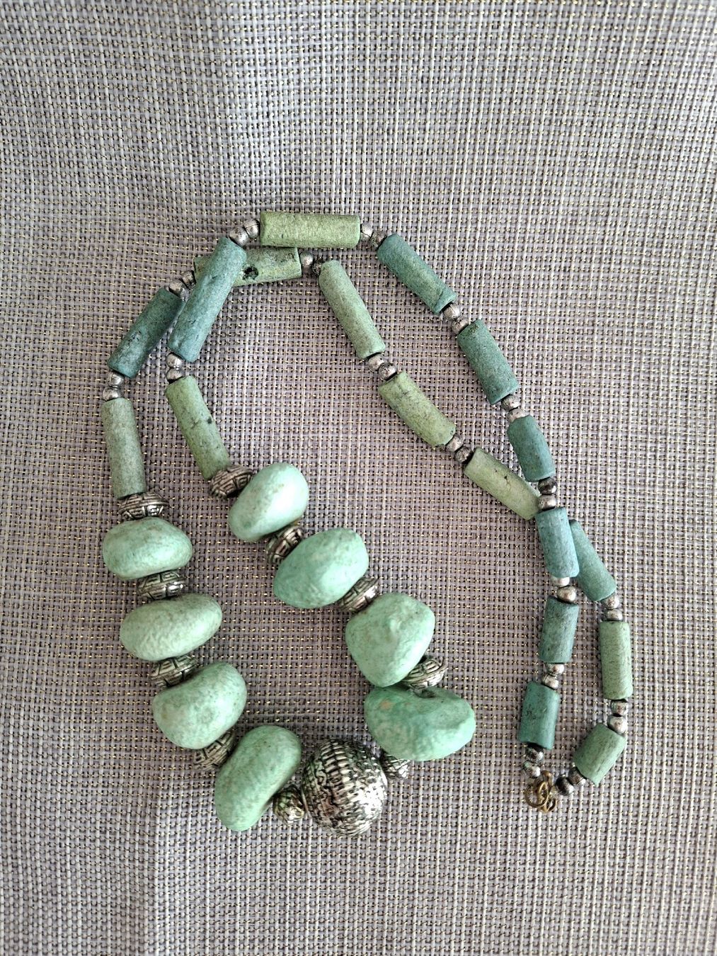 Colliers: Collier statement bohème vert – D'occasion à Lutry par Sim_Sta 5