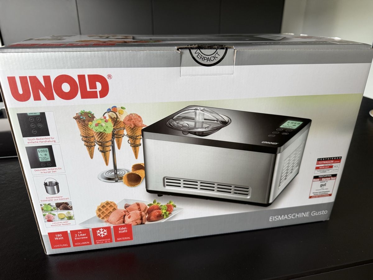 Elettrodomestici da cucina: Unold Eismaschine Gusto 48845 – Usato da Stallikon venduto da rob_htk6