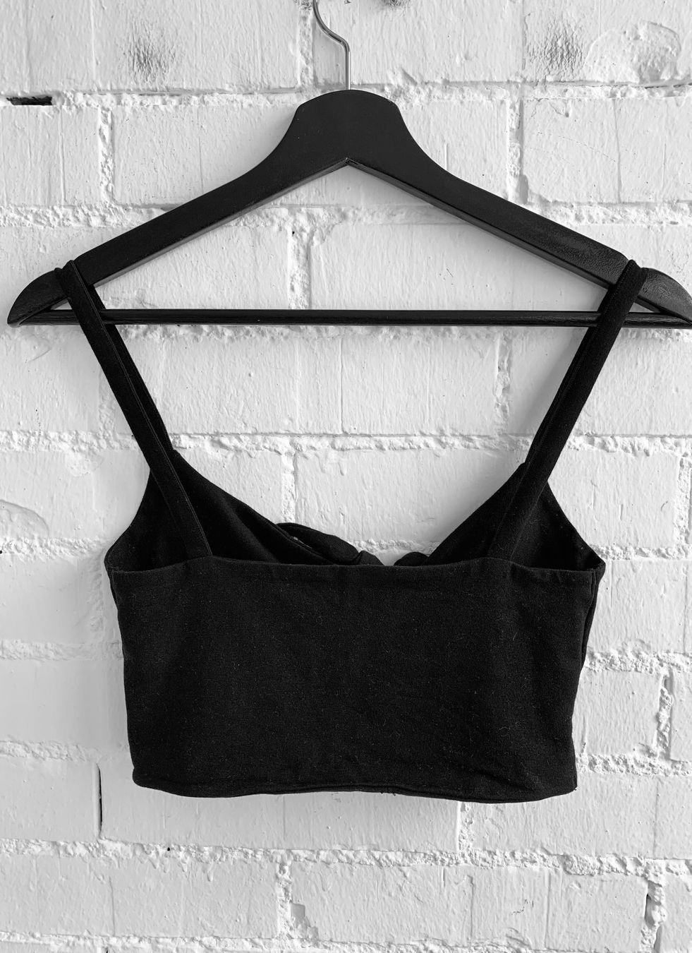 Tops: Schwarzes Crop Top – Gebraucht aus Bern von Fraeuleinhonig 4