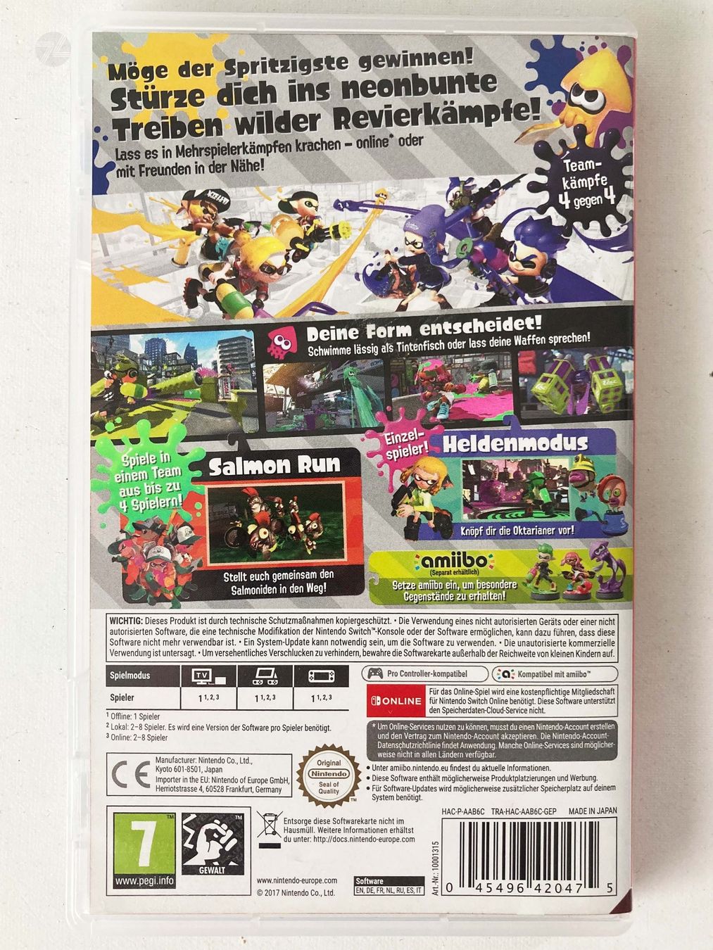 Nintendo Giochi: Nintendo Switch Splatoon 2 Game – Usato da Wetzikon ZH venduto da cyan74 2