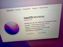 MacBook Pro 13" (Late 2016) – Als Desktop-Mac / Defekt