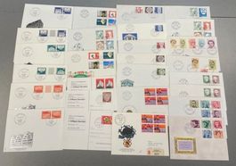 Lot 23 CH meist FDC Briefe ca. zwischen 1970 u. 1980