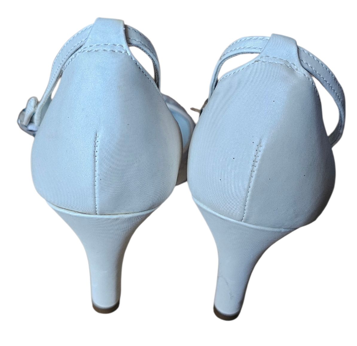 Scarpe da donna: Weisse Sommer Schuhe, elegant, Grösse 38.5 – Usato da Langenthal venduto da SecondChanceShop 2
