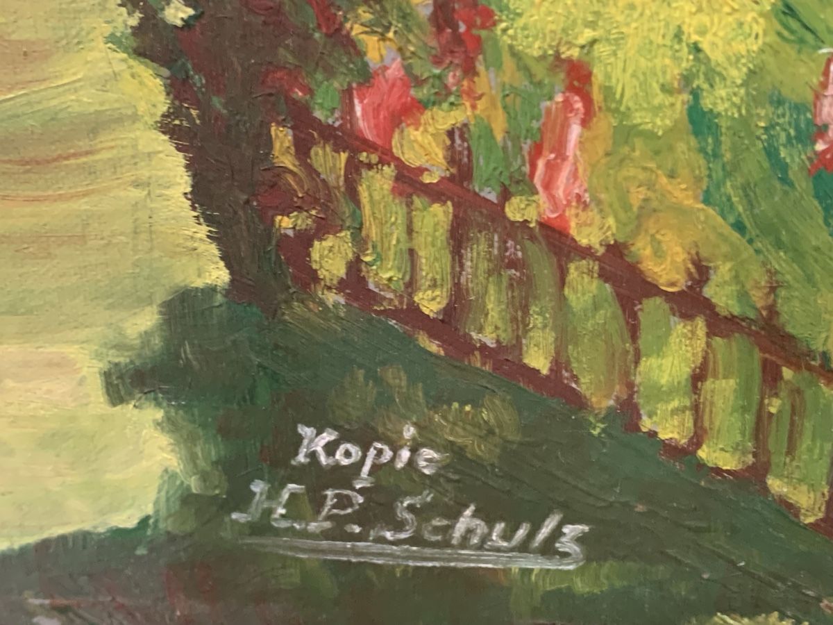 Gemälde: Kopie H.P. SCHULZ – Gebraucht aus Wolfhalden von SecondAntique 2