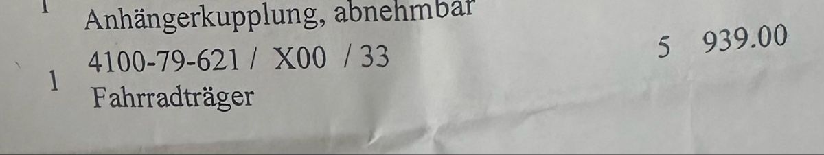 Balken: Fahrradträger – Neu und originalverpackt aus Emmen von rec_595m 2