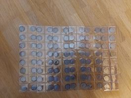 5 rappen komplett von 1879-1981