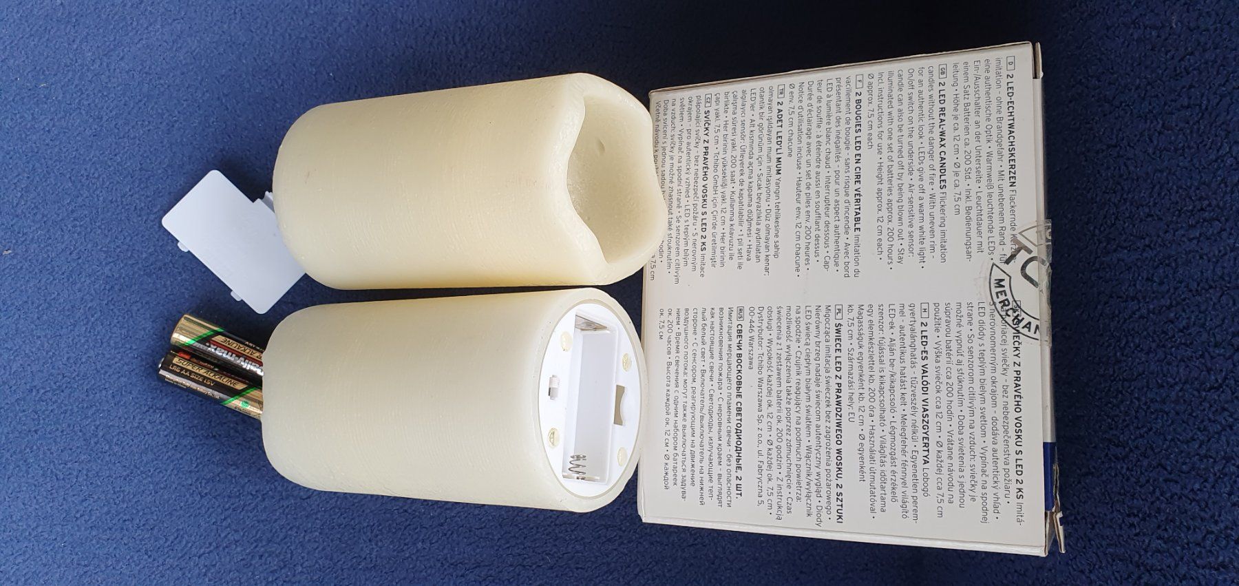 Candele: Kerze 2 x LED Echt Wachs Kerzen – Usato da Läufelfingen venduto da jac_vp95 1