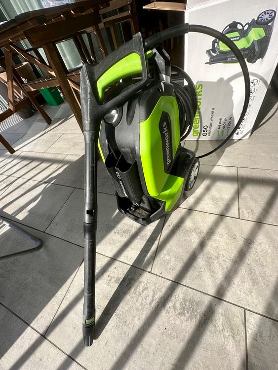 Greenworks Hochdruckreiniger G70 180bar 3000W Flächenreiniger
