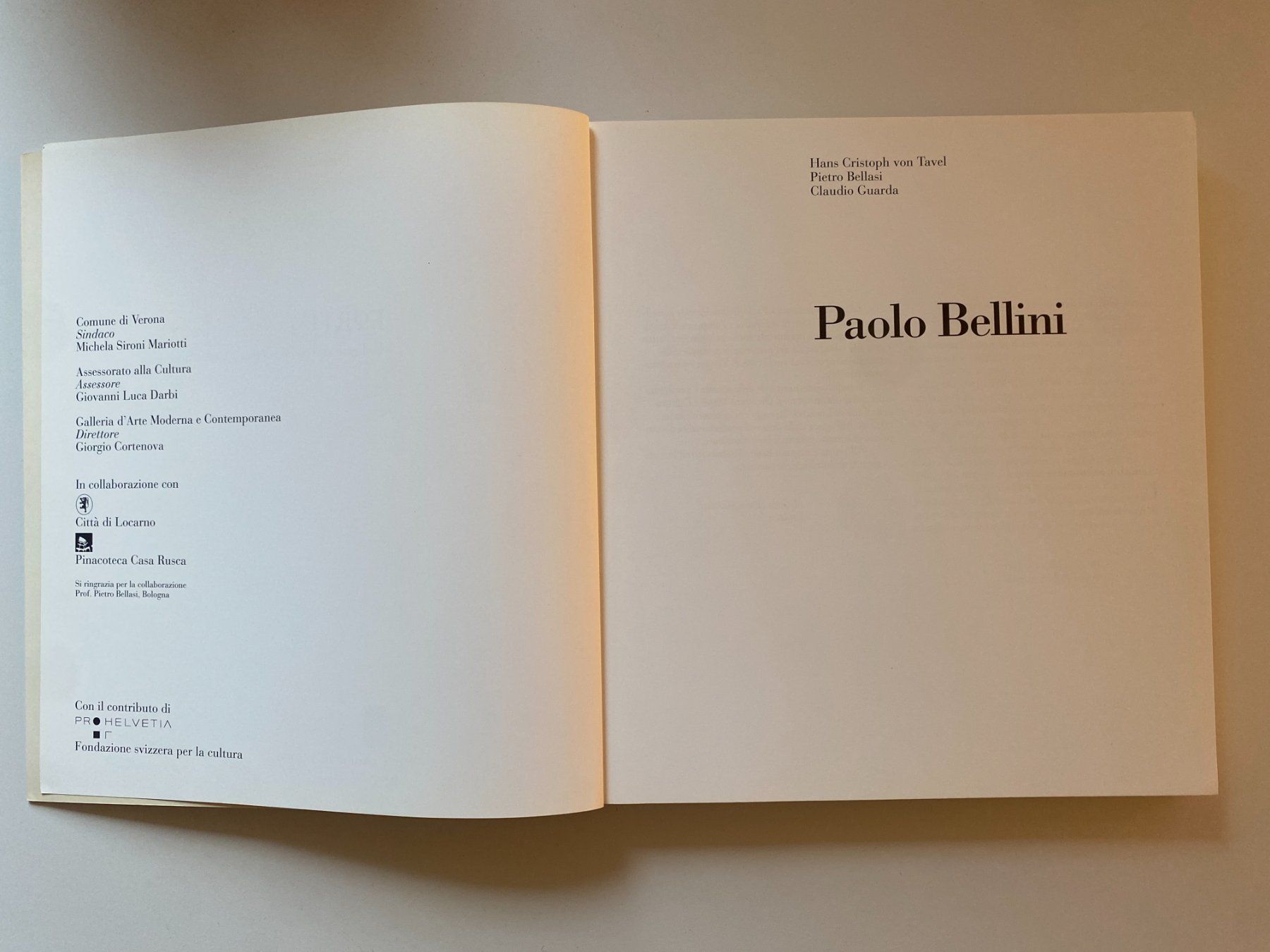 Libri: Buch Paolo Bellini – Usato da Gümligen venduto da Vicky2 2