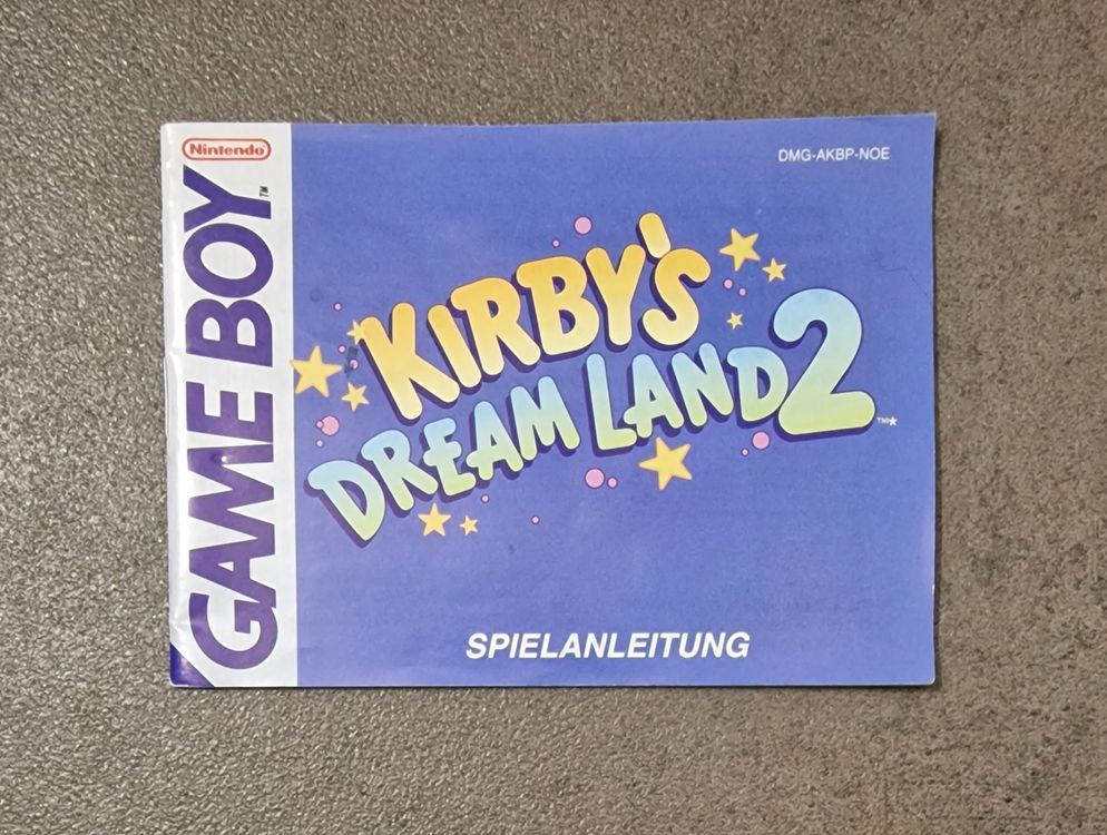 Gameboy Kirbys Dream Land 2 Anleitung - Schnelle Lieferung! | Kaufen ...