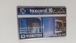 PTT Taxcard 10 Fr. Videotex