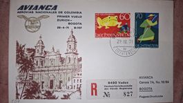 Swissair Zürich - Bogota 29.06.1971