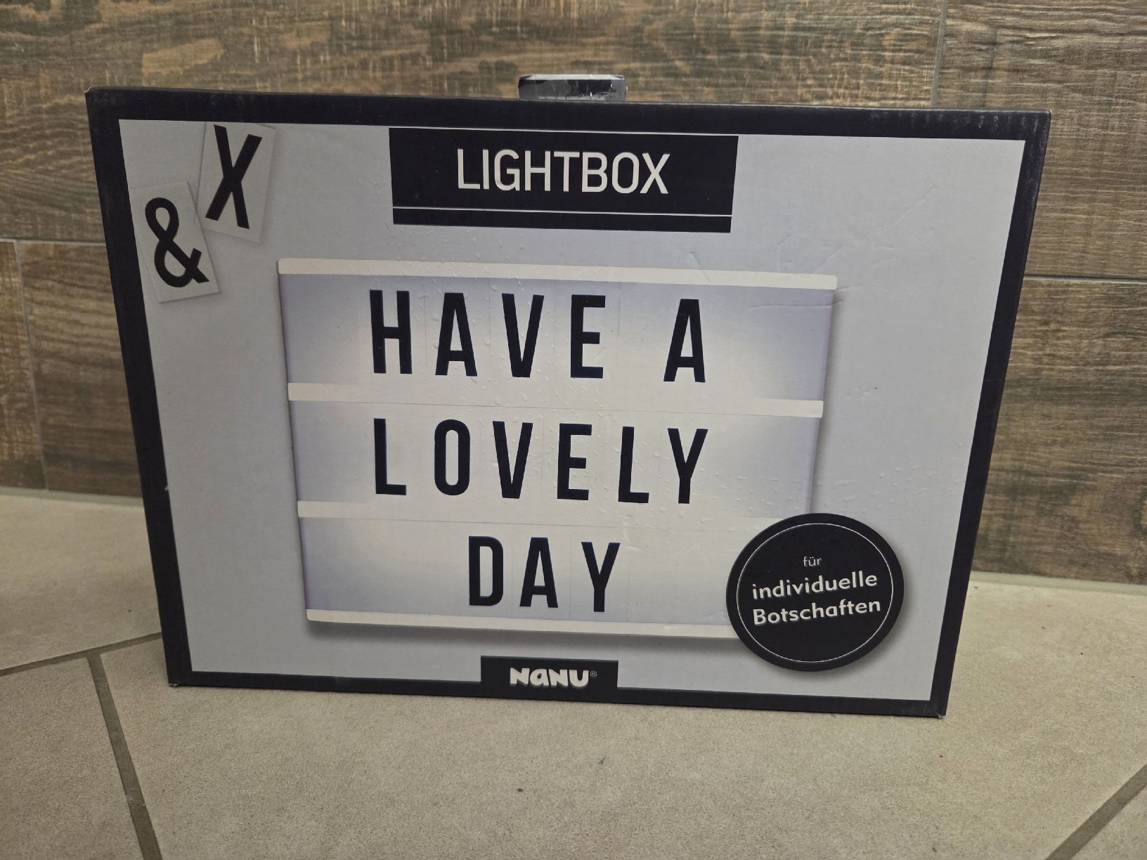 Tutte le decorazioni: Kreative Lightbox mit Buchstaben – Nuovo (secondo la descrizione) da Schlierbach venduto da smeralda1313 1