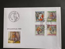 FDC Brief 1999 Pro Juventute  (P916)