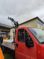 Fiat Ducato 2.8 JTD mit Kran und 1.4T Nutzlast