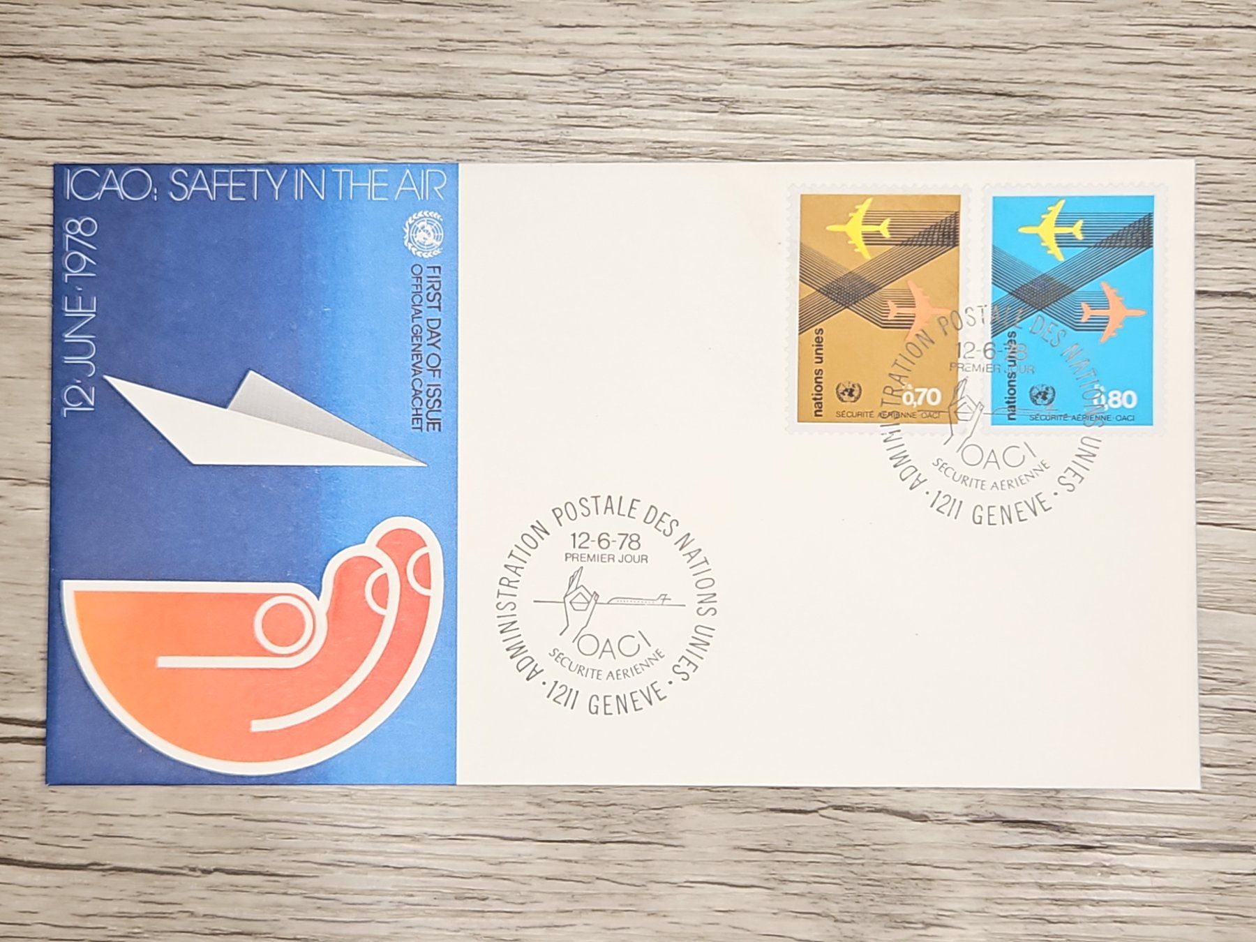 Tutti i francobolli: CL22 Enveloppe + Timbre UN / Suisse 1978 – Usato da Cousset venduto da Patrick_Collections