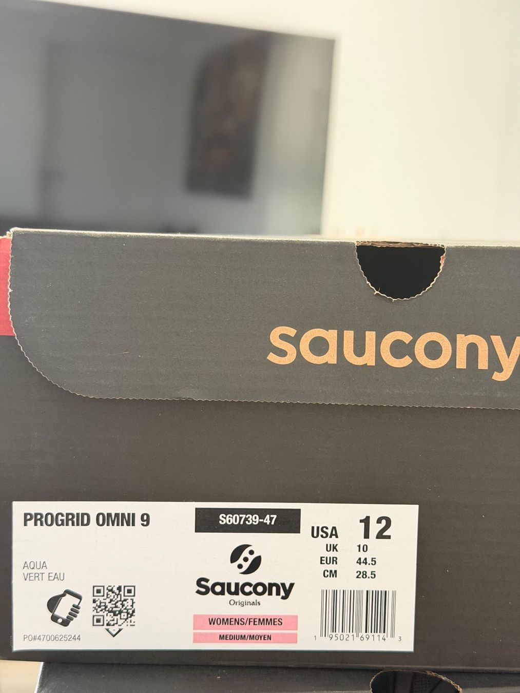 Saucony Scarpe da uomo: Saucony ProGrid Omni 9 Teal Metallic Silver – Nuovo e nell'imballaggio originale da Yverdon-les-Bains venduto da ioustock 5
