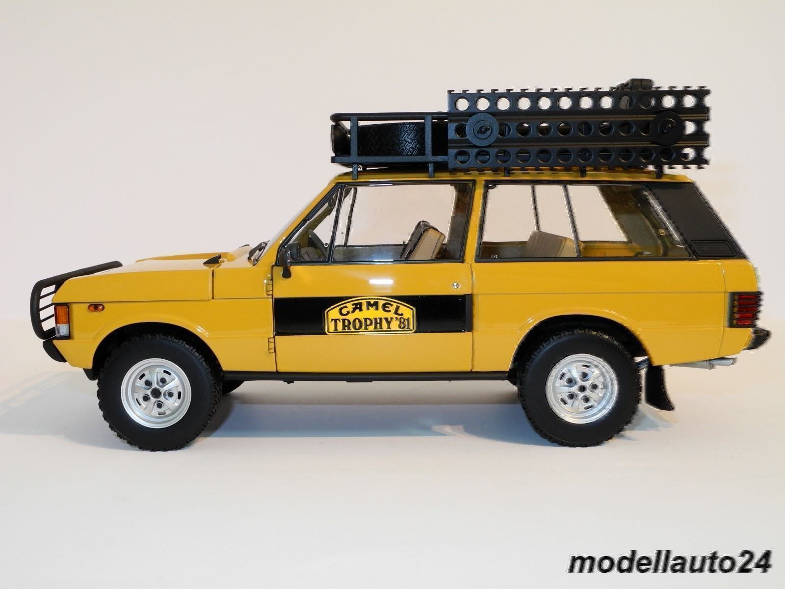 Land Rover Modellautos: Land Rover Range Rover Sumatra Camel 1981 / Almost Real 1:18 – Neu und originalverpackt aus Seuzach von Modellauto24 1