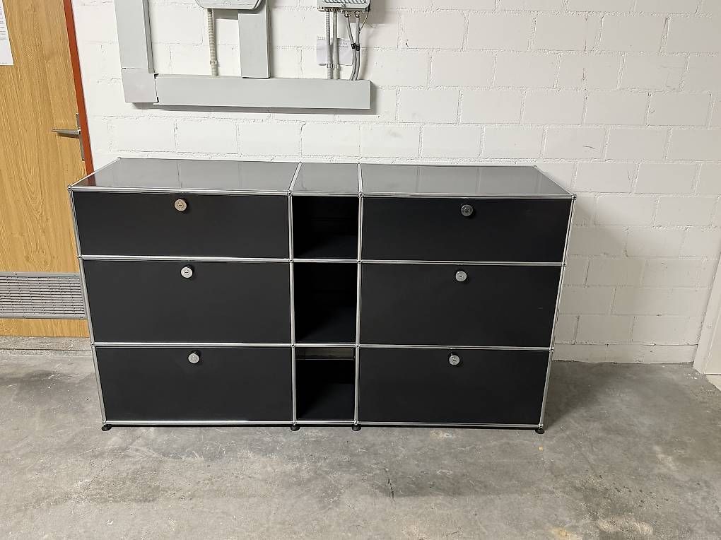 USM Cassettiere: USM Haller Sideboard Schwarz – Usato da Dietikon venduto da Kumar_Occasionen 2