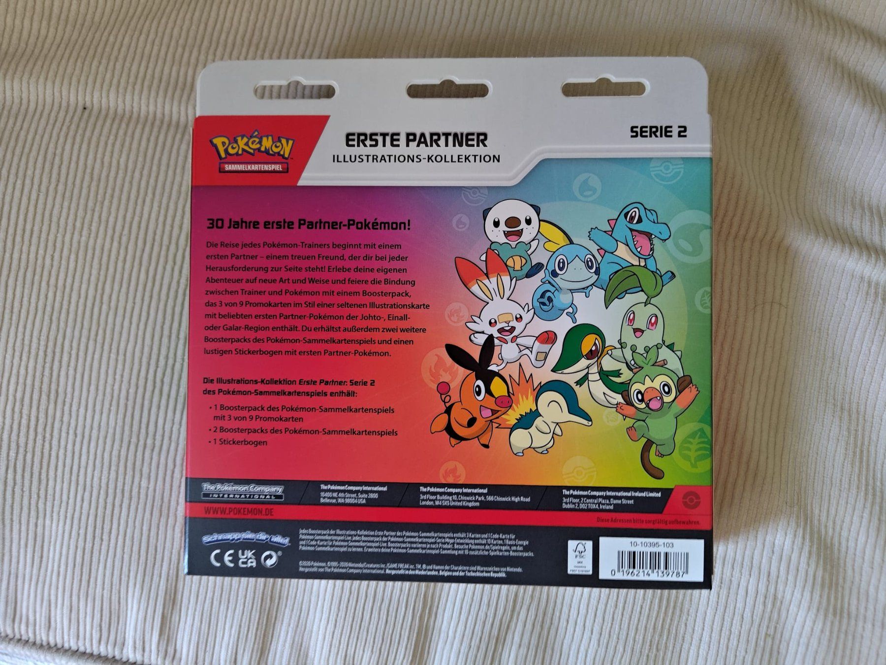 Pokémon Carte collezionabili: Pokemon Erste Partner Serie 2 - DE – Nuovo e nell'imballaggio originale da schlieren venduto da Kingseth 1