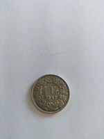Pièce de monnaie 1 Franc Suisse Helvetia annee 1947